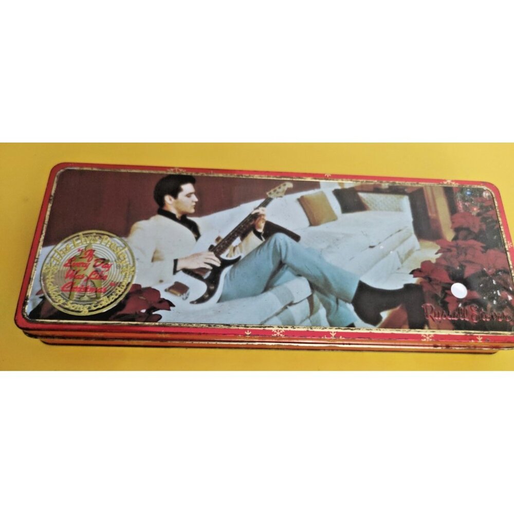 Elvis Presley Christmas Collector Tin 2000 "if Everyday was Christmas"